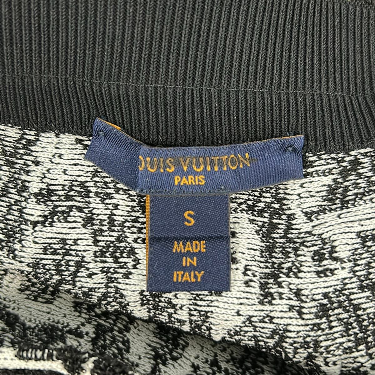 Louis Vuitton Skirt Set Black White Blue — view 3