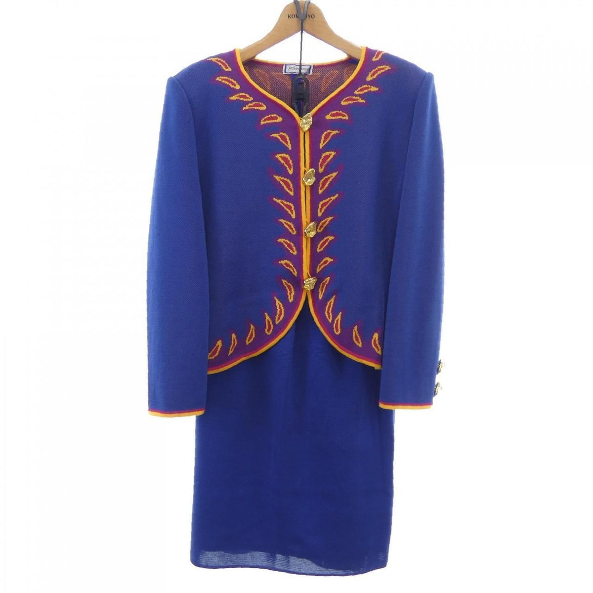 Saint Laurent Vintage Suit Blue