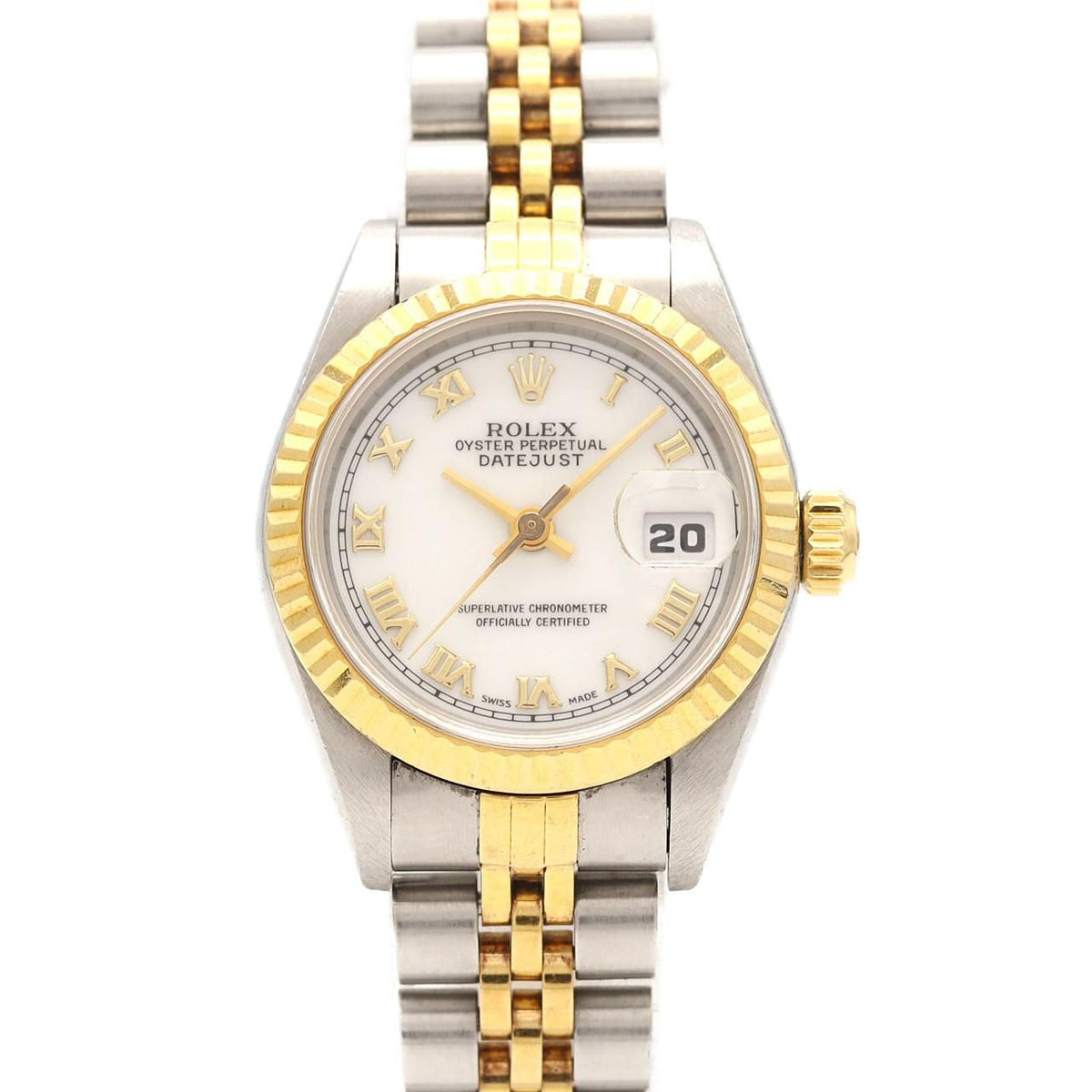 Rolex Datejust Stainless Steel Yellow Gold Automatic