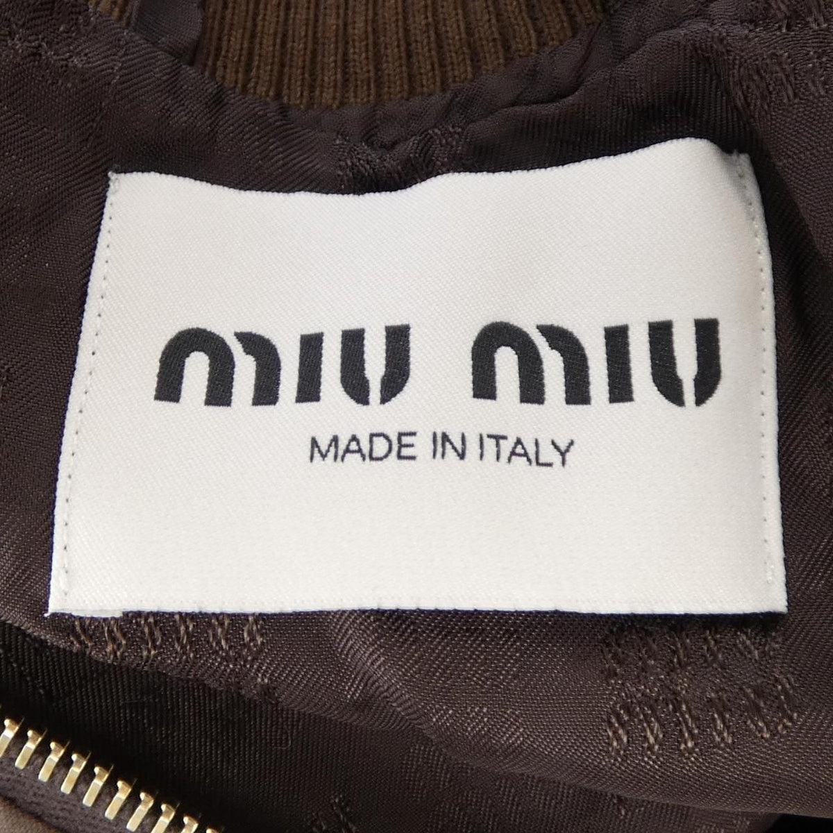 Miu Miu Jacket Brown — view 4