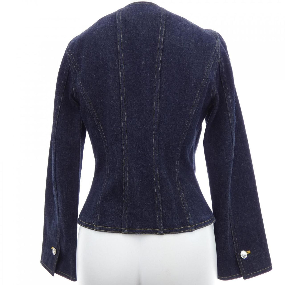 Chanel Vintage 96P Denim Jacket — view 2