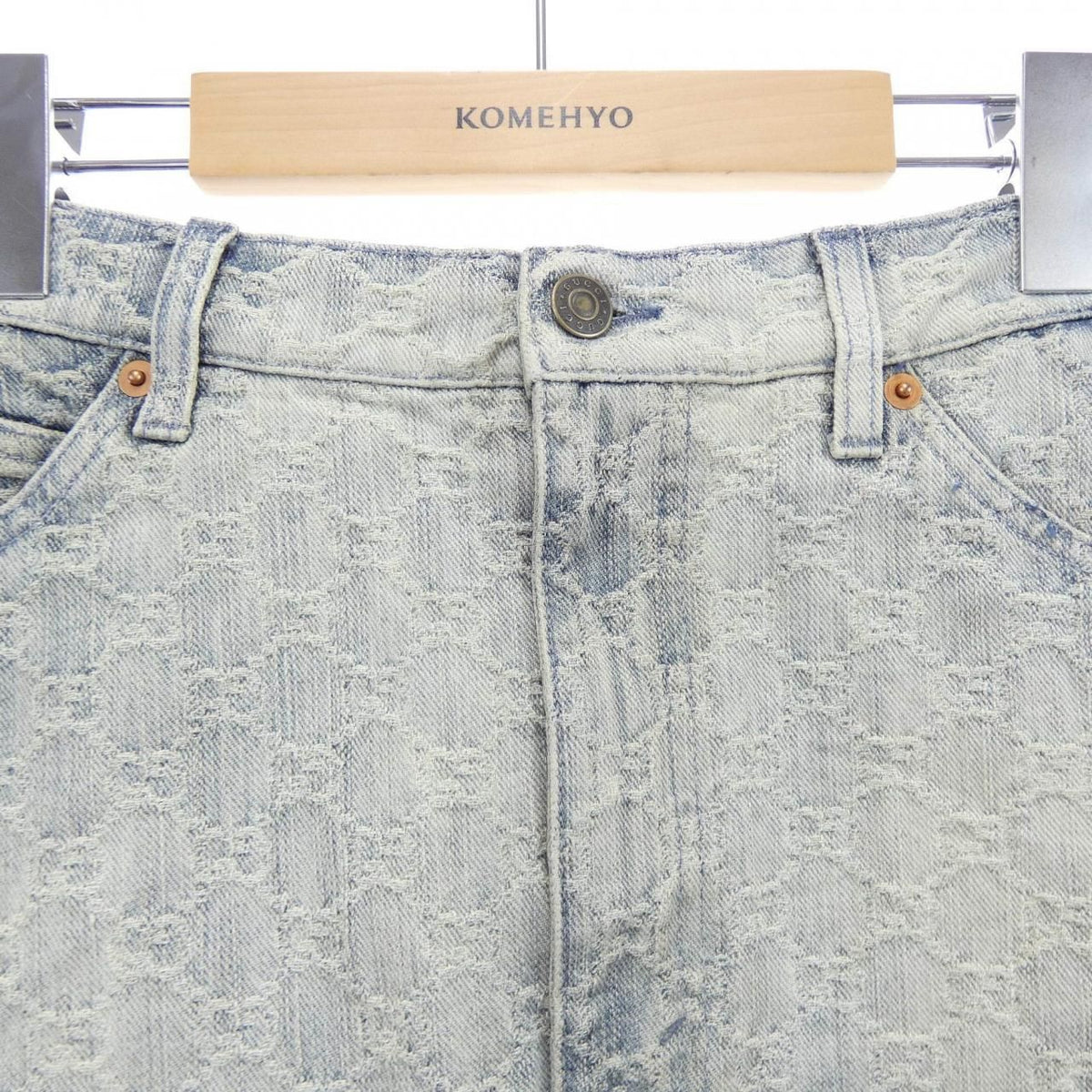 Gucci GG Skirt Blue — view 5