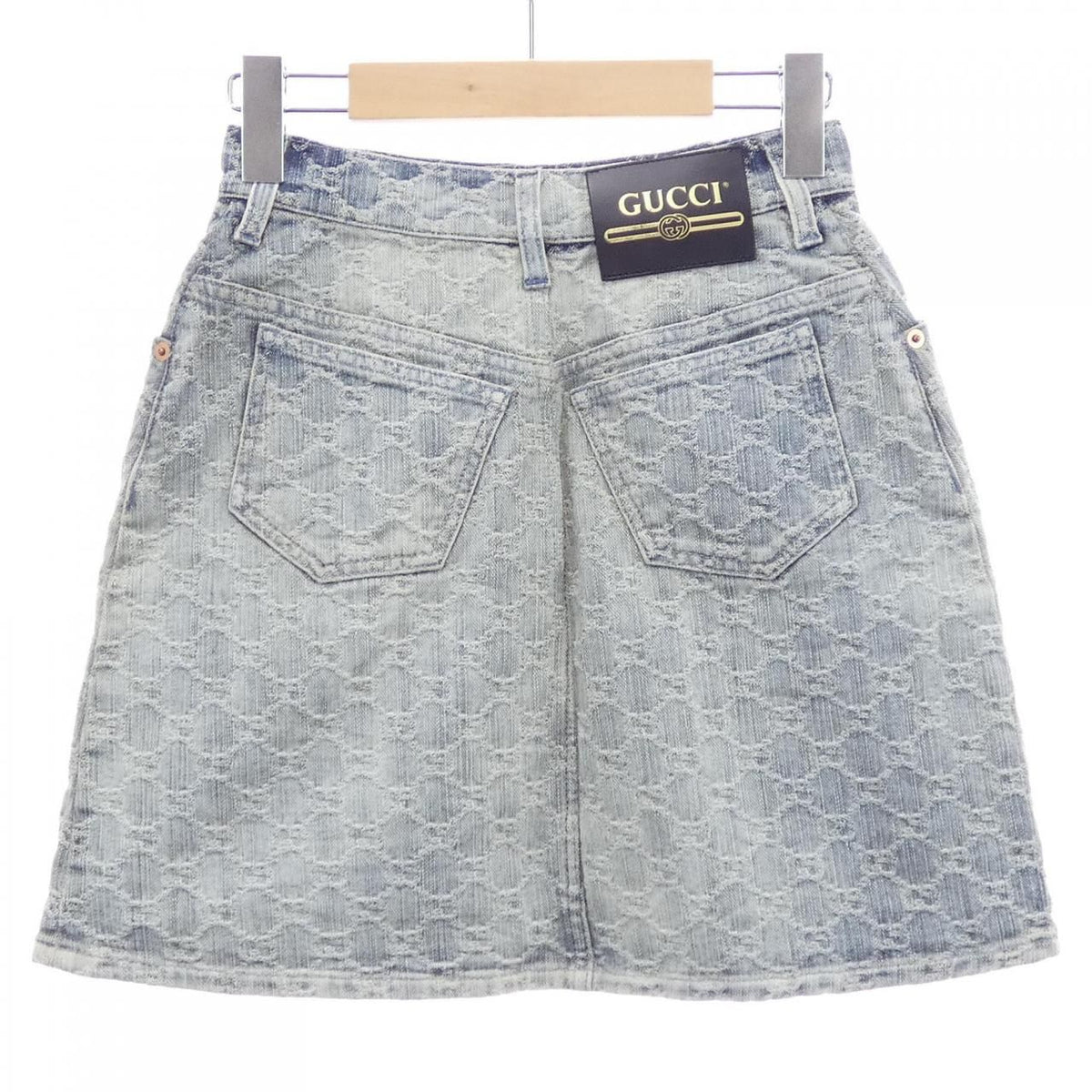 Gucci GG Skirt Blue — view 2