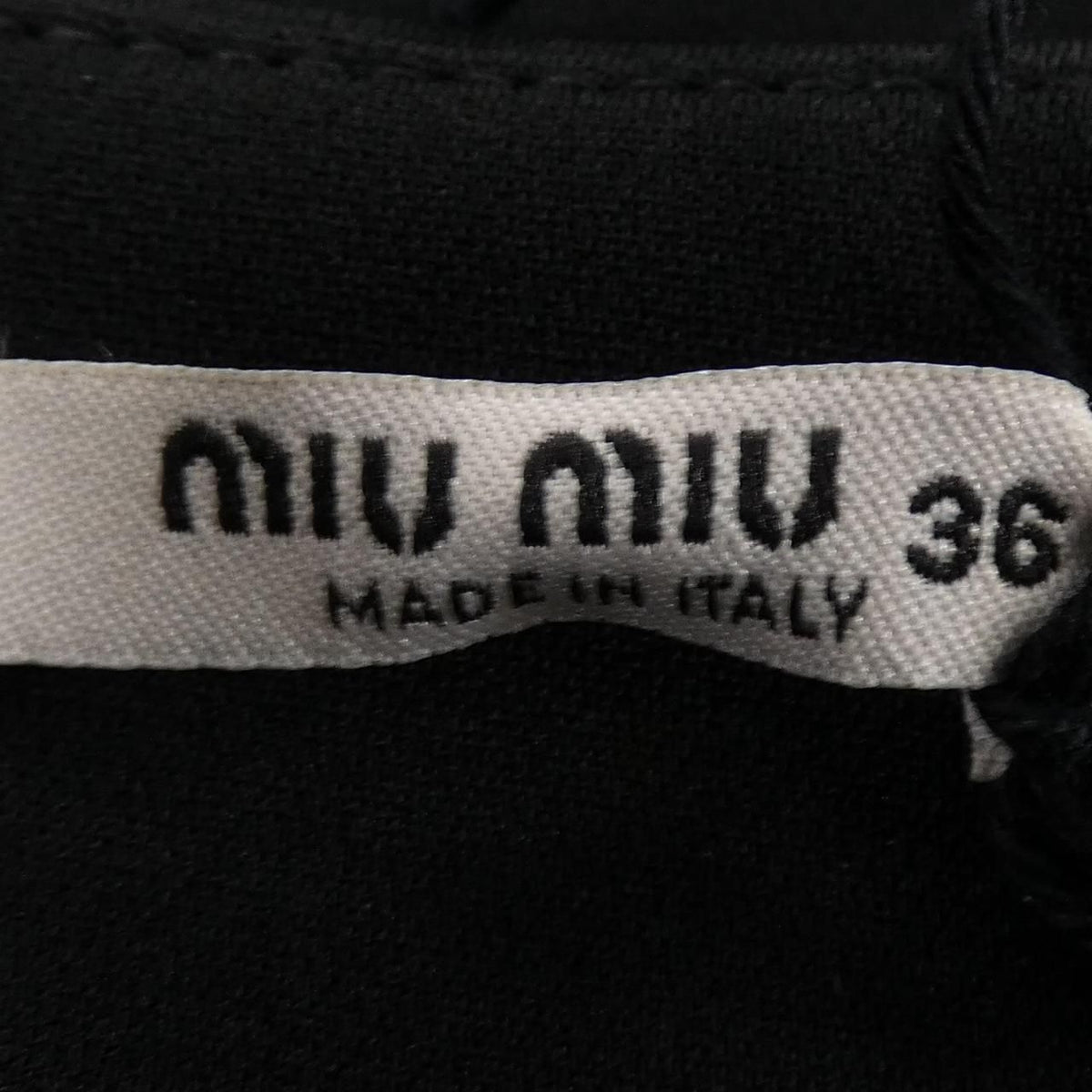 Miu Miu Skirt Black — view 4
