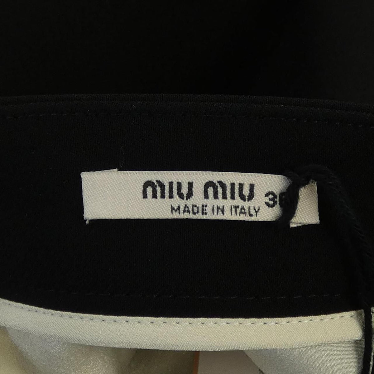 Miu Miu Skirt Black — view 4