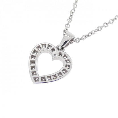 Tiffany & Co Out Line Heart Small Necklace — view 4