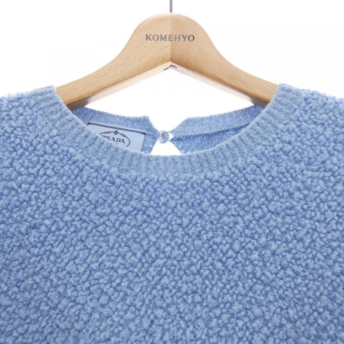 Prada Knit Sweater Blue — view 5