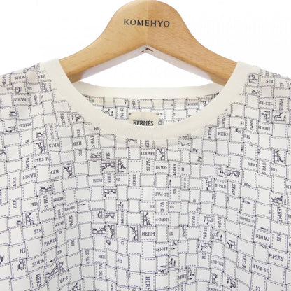 Hermes Bolduc AU Carre Check T-Shirt — view 5