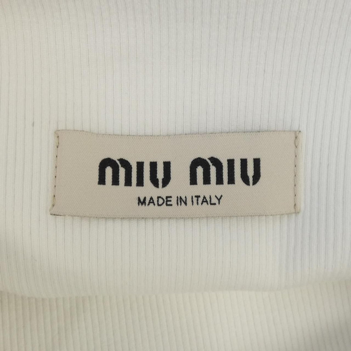 Miu Miu Skirt White — view 4