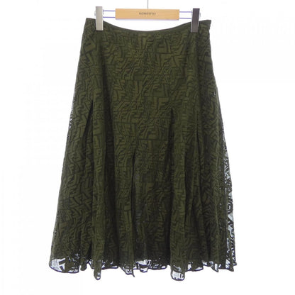 Fendi Aflz Skirt Green