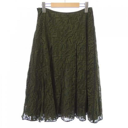 Fendi Aflz Skirt Green — view 2