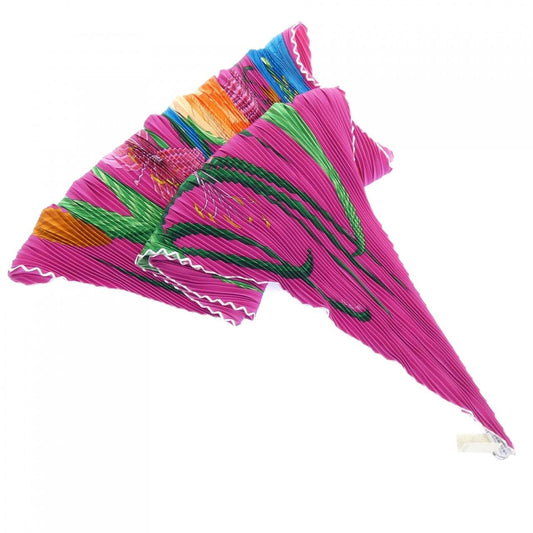Hermes Bouquet Final Carre Geant Pleated Shawl Scarf