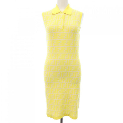 Fendi Asot Dress Yellow
