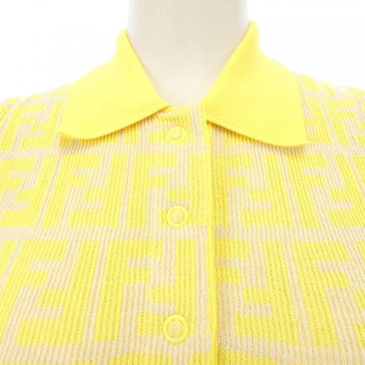 Fendi Asot Dress Yellow — view 6