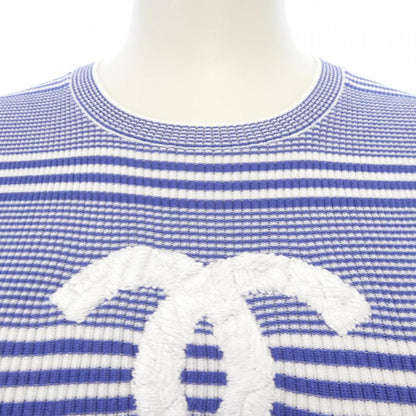 Chanel Knit Sweater Blue — view 6