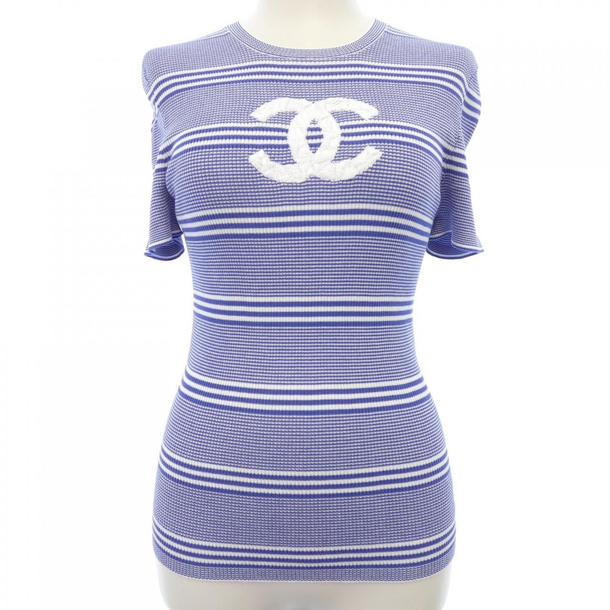 Chanel Knit Sweater Blue