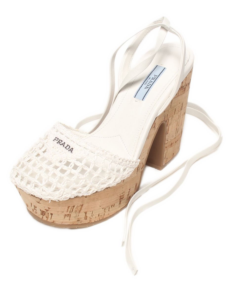 Prada Sandals Raffia Clochette — view 8
