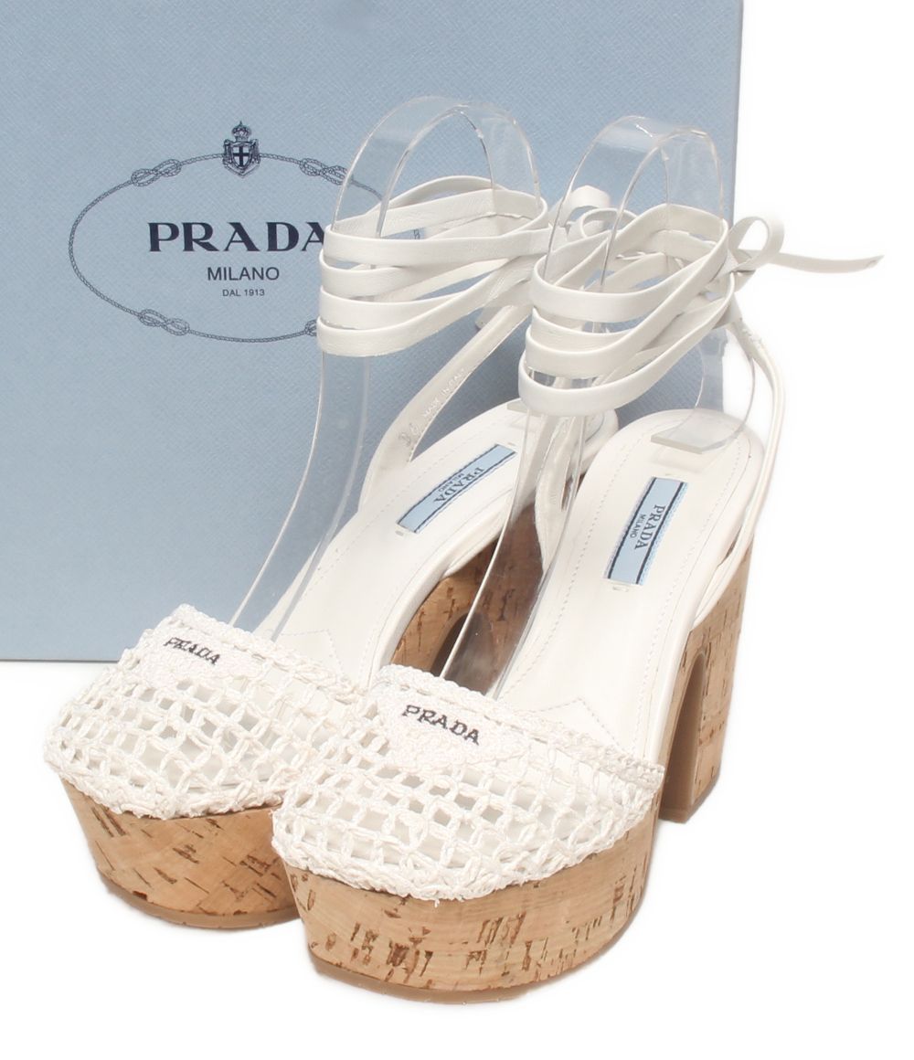 Prada Sandals Raffia Clochette