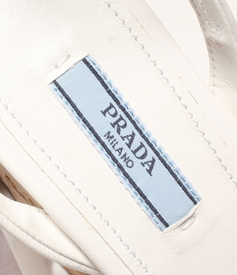 Prada Sandals Raffia Clochette — view 4