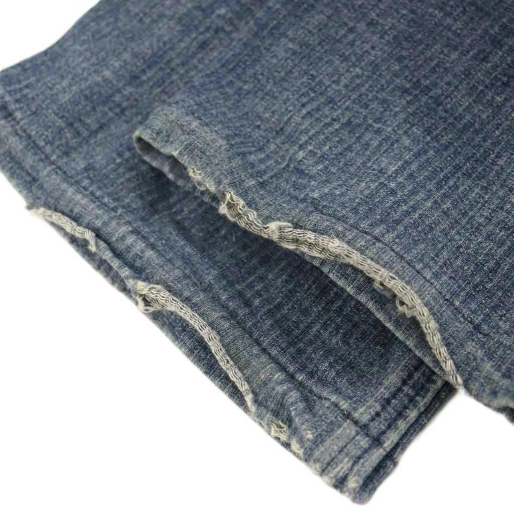 Chanel Soft Denim Pants Jeans Slim Bootcut Blue 36 — view 8