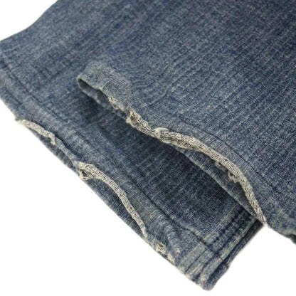 Chanel Soft Denim Pants Jeans Slim Bootcut Blue 36 — view 8