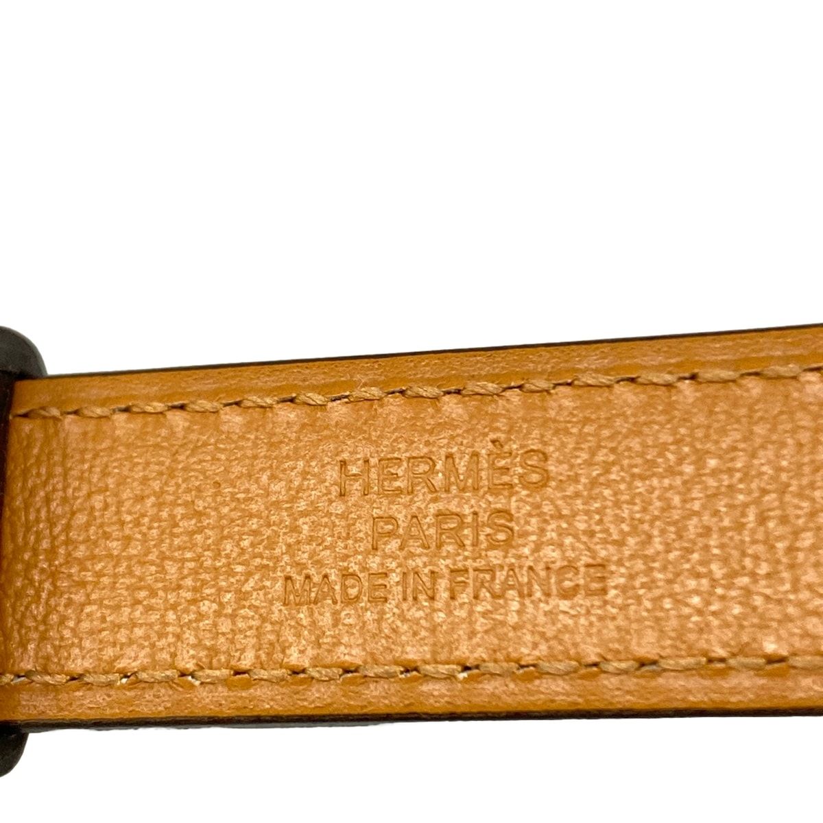 Hermes Belt Kelly Black Silver — view 3