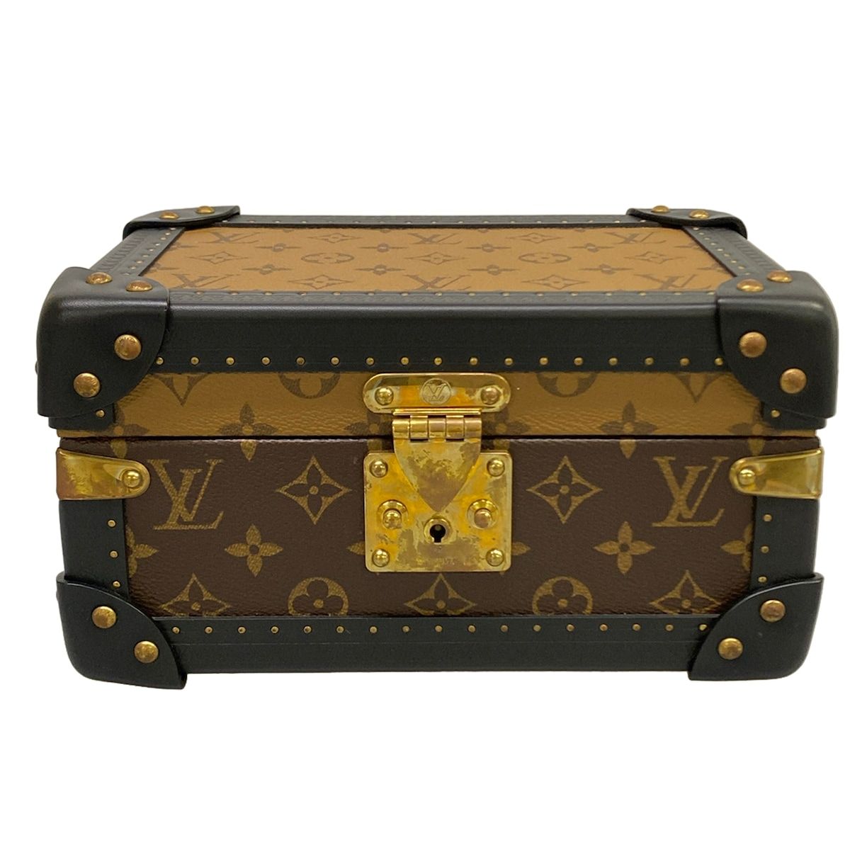 Louis Vuitton Case Monogram Reverse Coffret Shoulder Bag