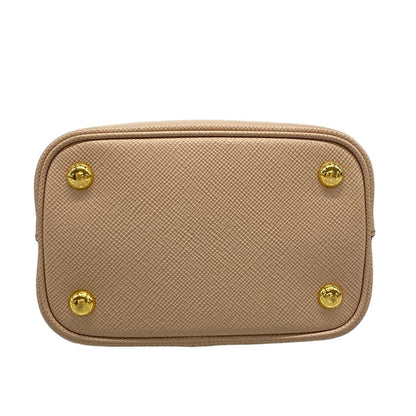 Prada Panier Small Pink Beige Mini Bag Leather — view 5