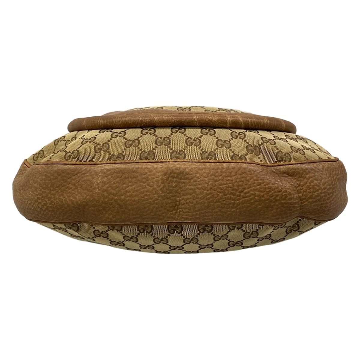 Gucci Handbag Horsebit New Pelham Beige Dark Brown Leather — view 5