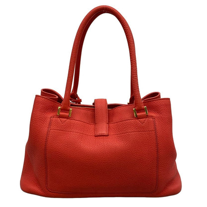 Loro Piana Handbag Bellevue Red Leather — view 3