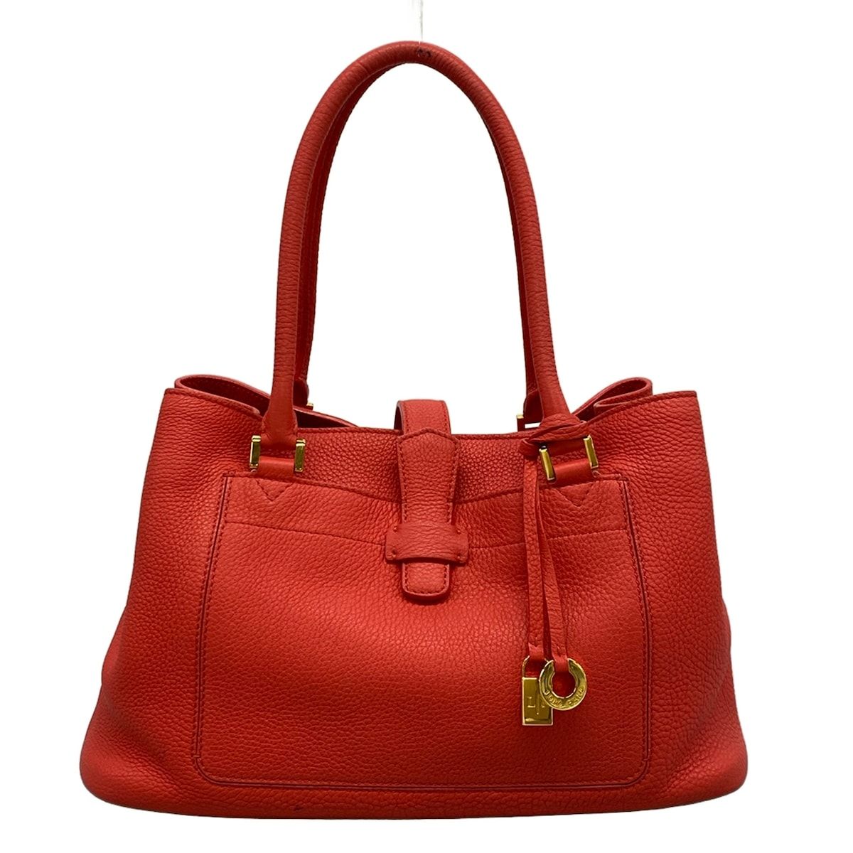 Loro Piana Handbag Bellevue Red Leather