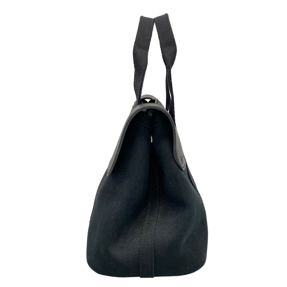 Hermes Handbag Valparaiso PM Black Silver — view 4