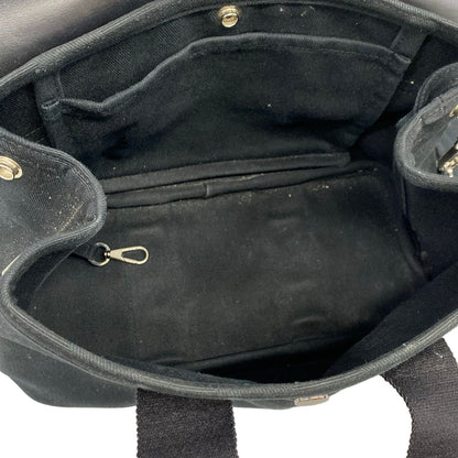Hermes Handbag Valparaiso PM Black Silver — view 7