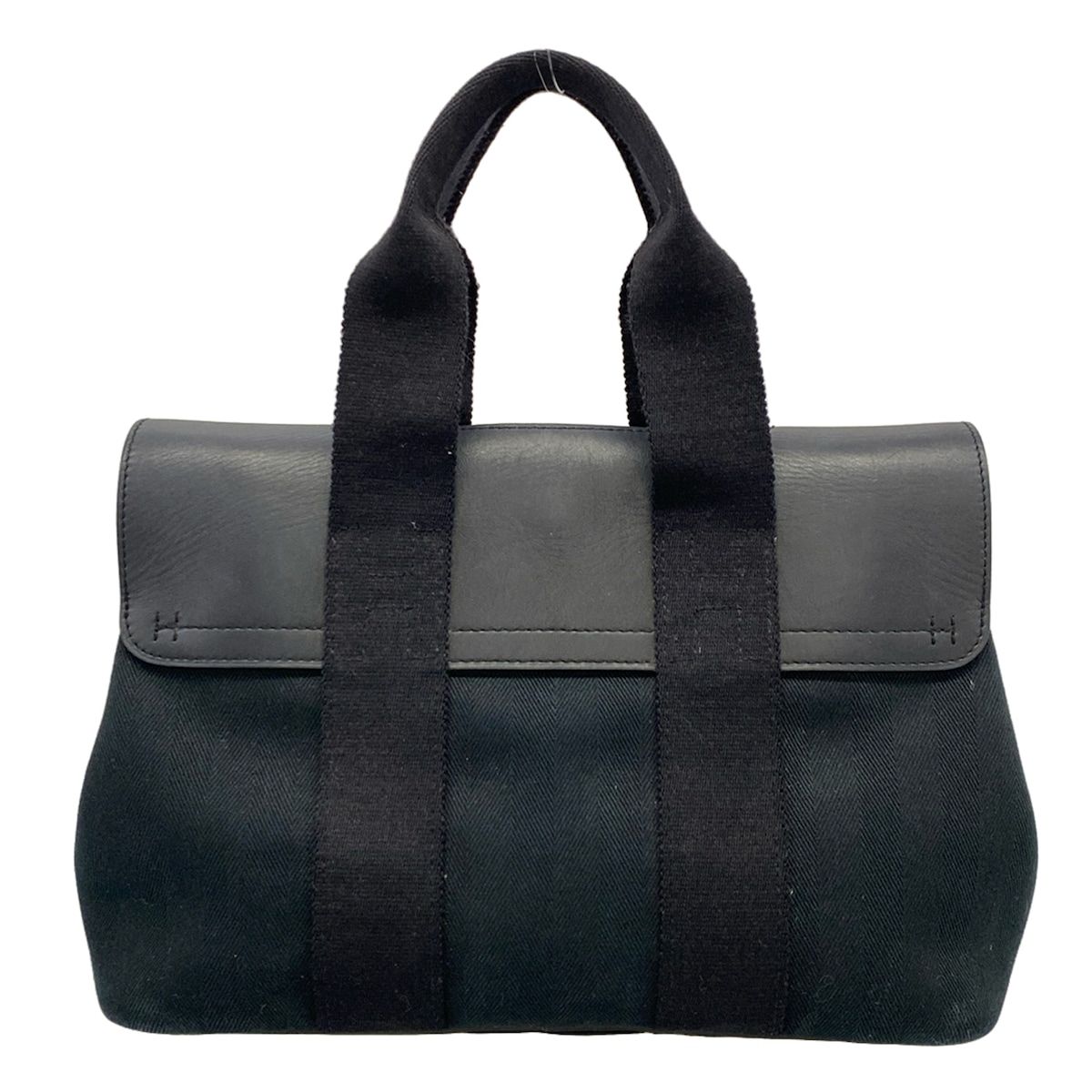 Hermes Handbag Valparaiso PM Black Silver — view 3