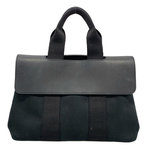 Hermes Handbag Valparaiso PM Black Silver