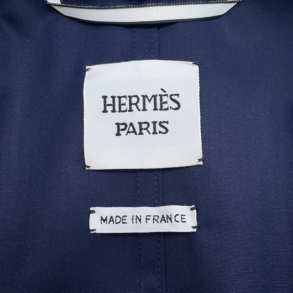 Hermes Coat Clou de Selle Outer — view 8