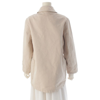 Hermes Martin Margiela Era Cotton Belt Coat Light Beige 38 — view 4