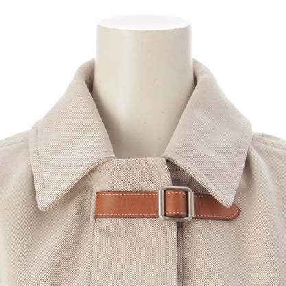 Hermes Martin Margiela Era Cotton Belt Coat Light Beige 38 — view 7