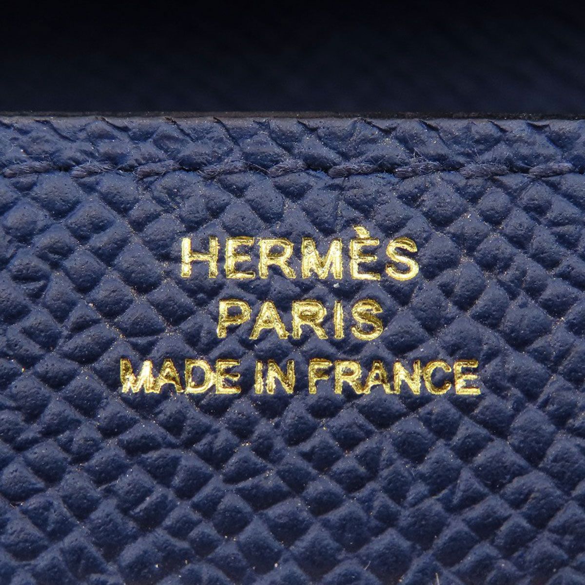 Hermes Kelly to Go Gold Wallet Epsom — view 8