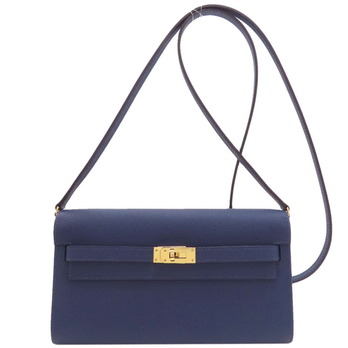 Hermes Kelly to Go Gold Wallet Epsom