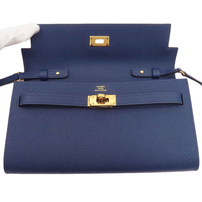 Hermes Kelly to Go Gold Wallet Epsom — view 5