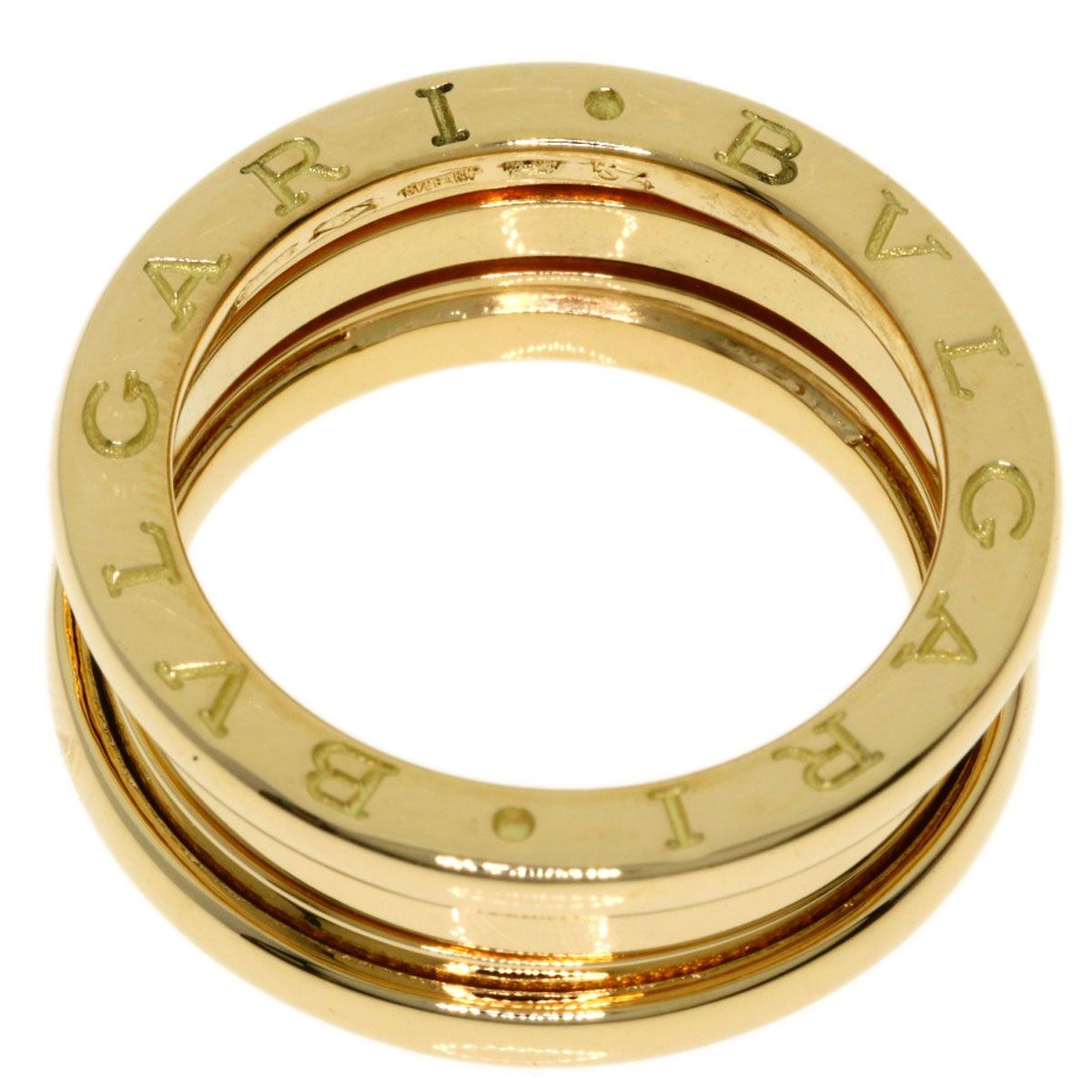 Bvlgari B.zero1 Band 54 Ring 18k Yellow Gold — view 4