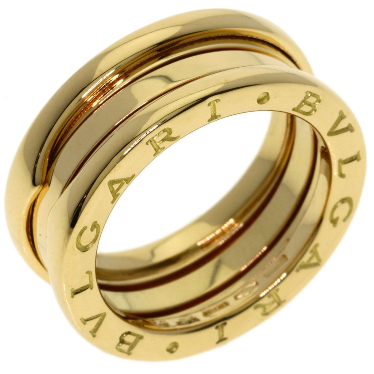 Bvlgari B.zero1 Band 54 Ring 18k Yellow Gold — view 2