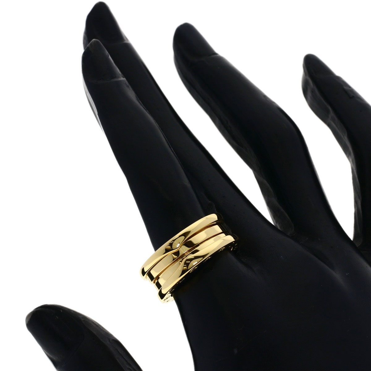 Bvlgari B.zero1 Band 54 Ring 18k Yellow Gold — view 6