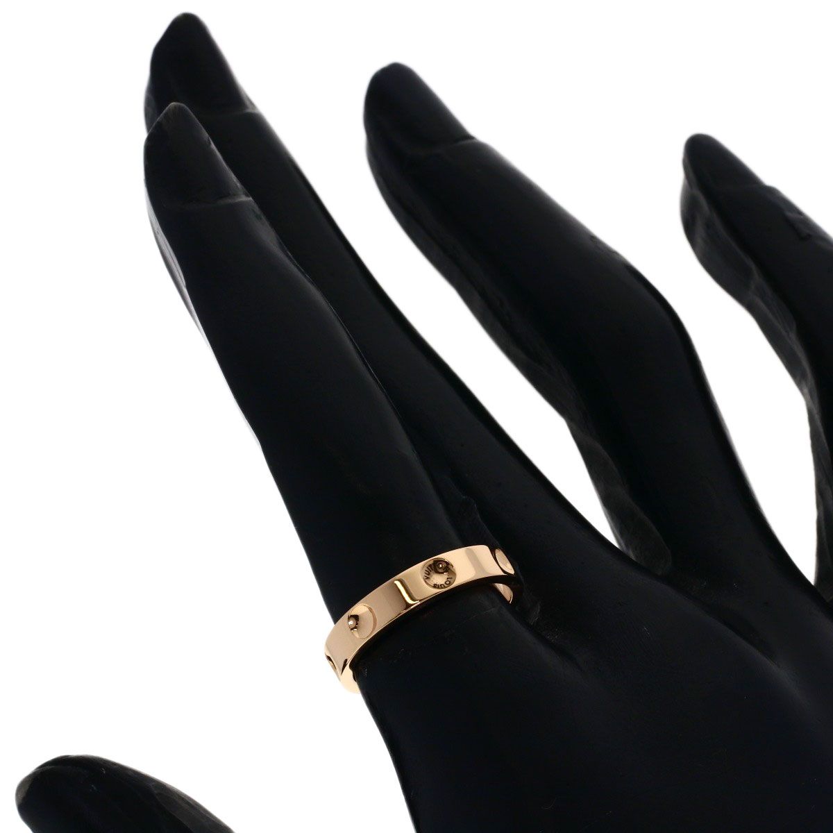 Louis Vuitton Bague Empreinte 50 Ring 18k Pink Gold — view 6