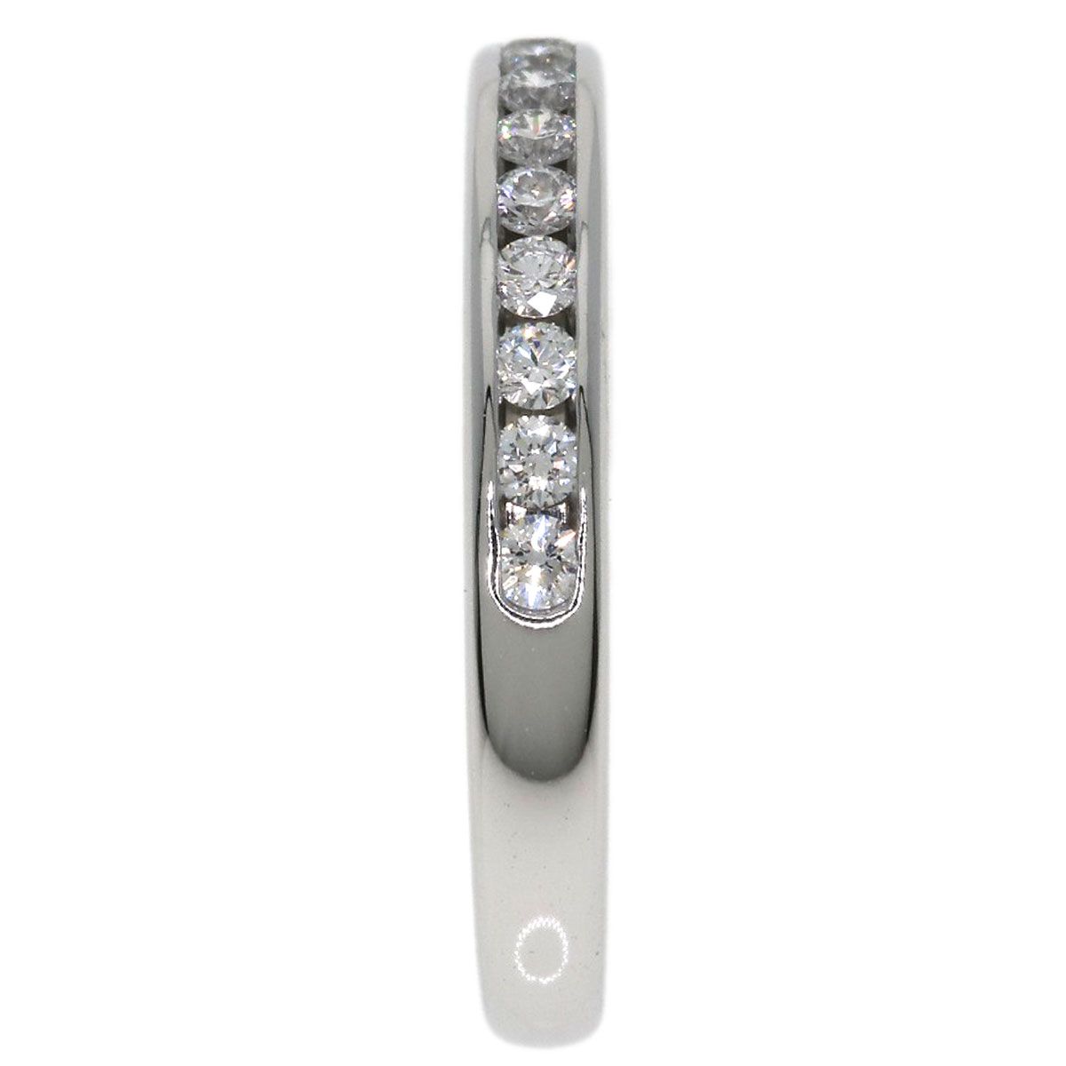 Tiffany & Co Half Eternity Diamond Ring Platinum — view 3