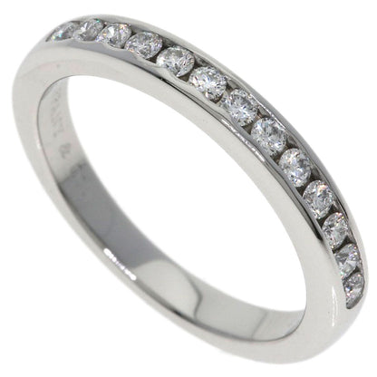 Tiffany & Co Half Eternity Diamond Ring Platinum