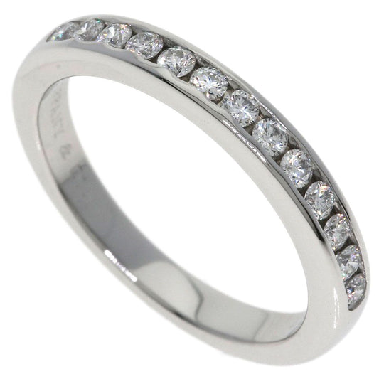 Tiffany & Co Half Eternity Diamond Ring Platinum