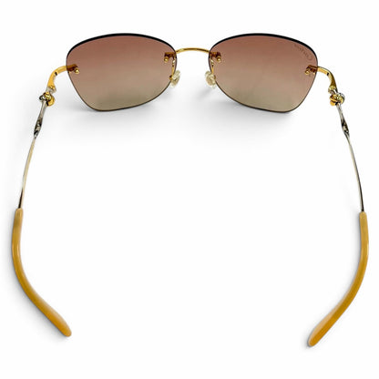 Cartier Decor C Combination Color Sunglasses Eyewear Gold Silver 16 — view 6