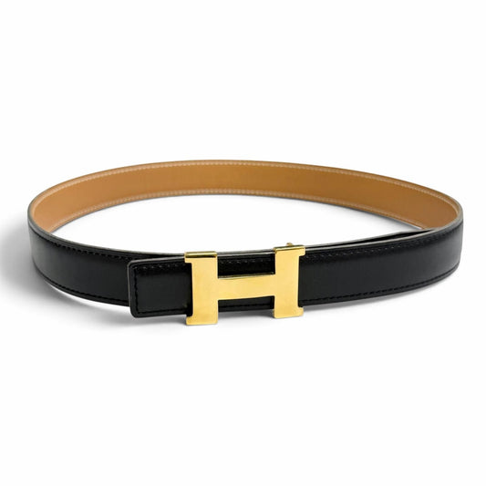 Hermes Vintage Gold Martin Margiela Era Mini Constance H Reversible Leather